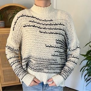 Knox Rose Knot Turtleneck Sweater